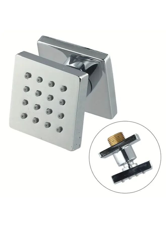 Brass Body Shower Jet Adjustable High Pressure Hydrotherapy SPA Nozzle Easy Clean Install - Image 2